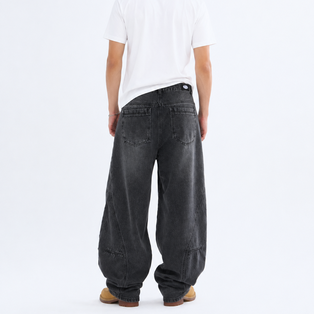 Jean Fold Baggy Unisex