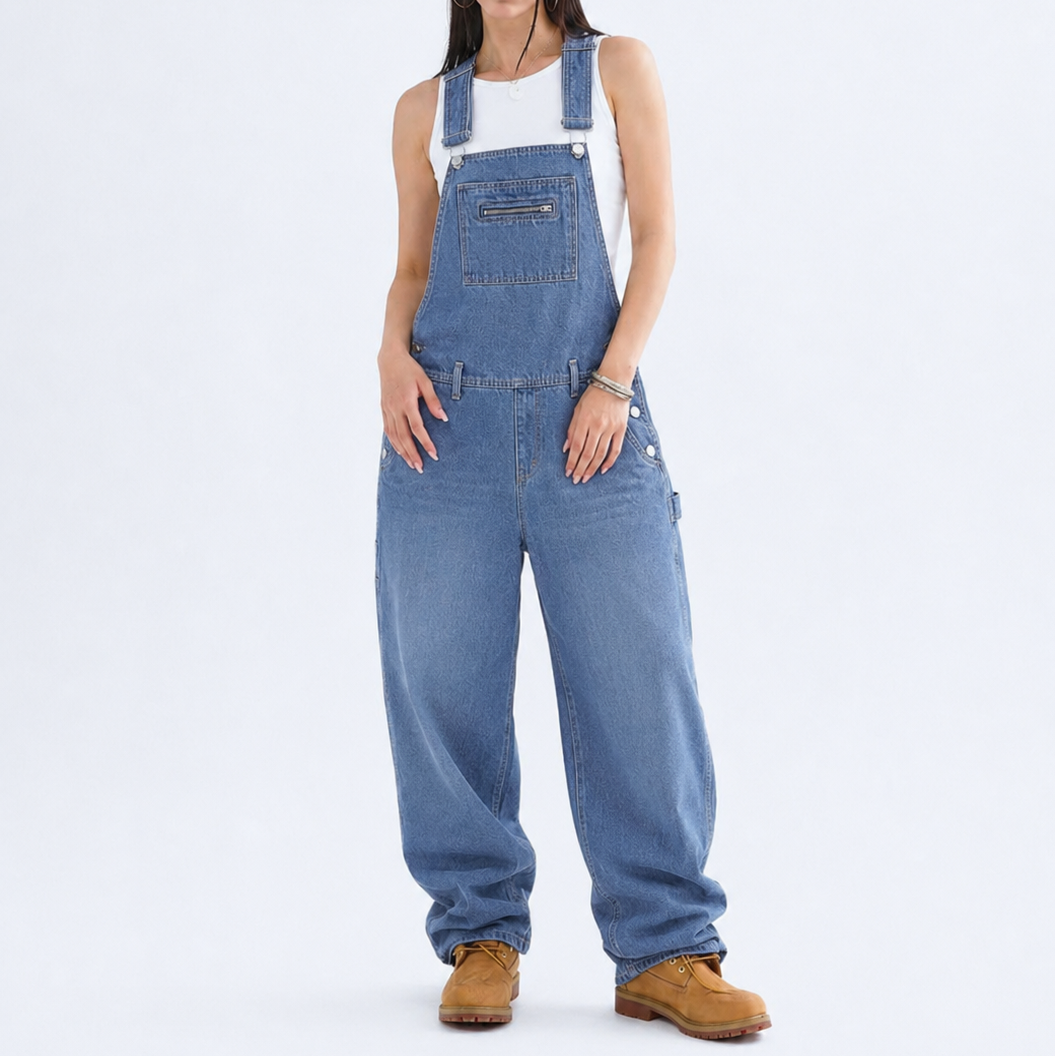 Overol Baggy Blue