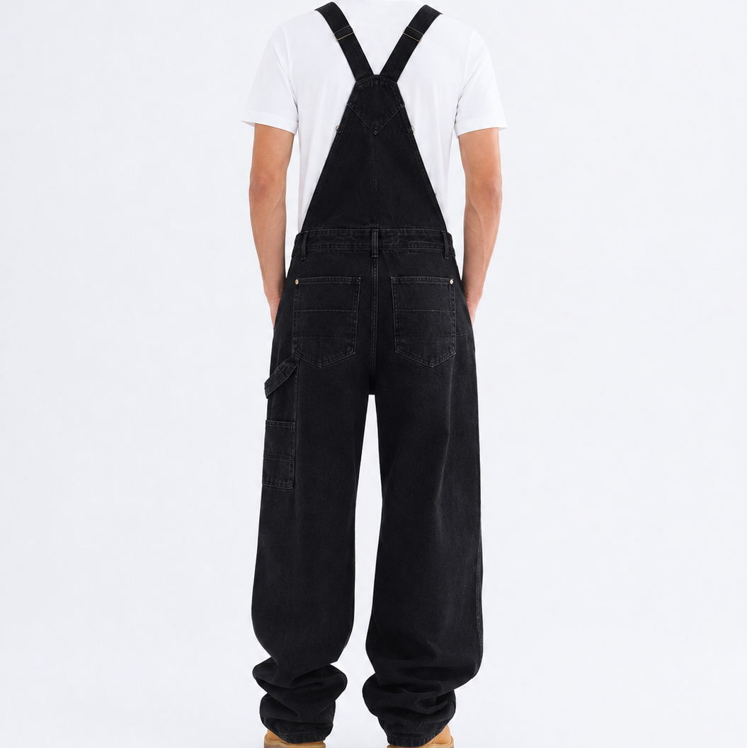 Overol Negro Unisex
