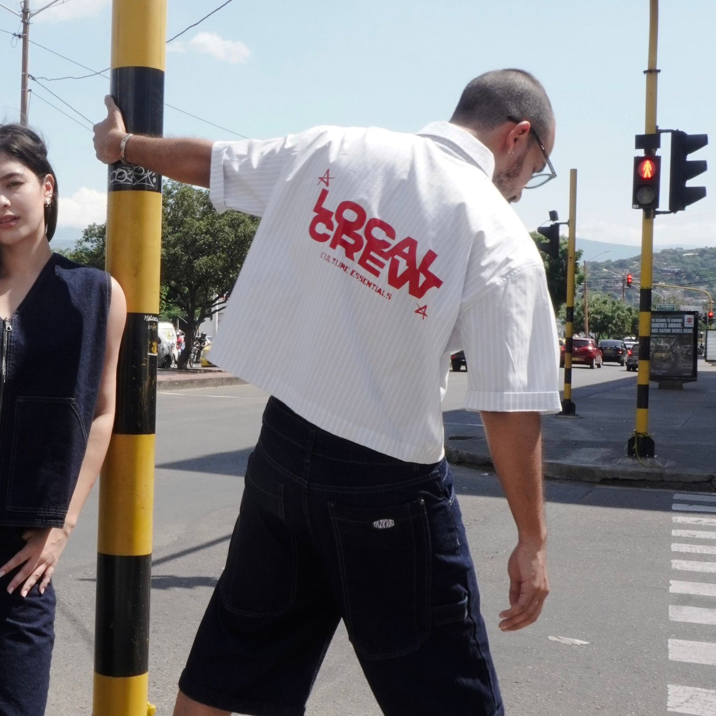 Camisa Local Crew Cropped