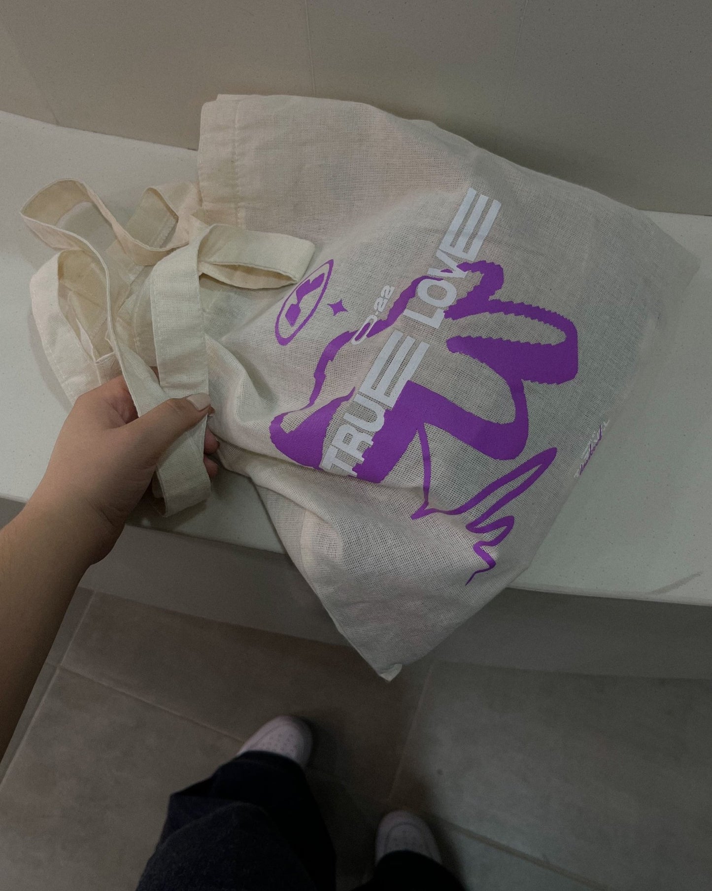 Tote Bag Retake Purple